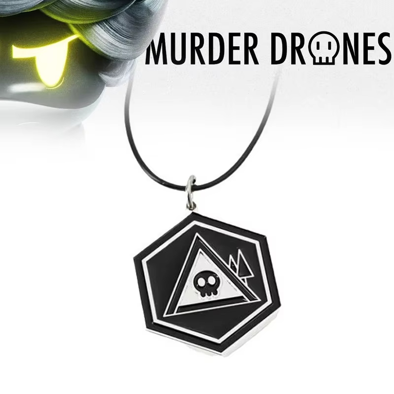 Drone Neck Strap - Anime Murder Drones Cosplay Necklace Gothic