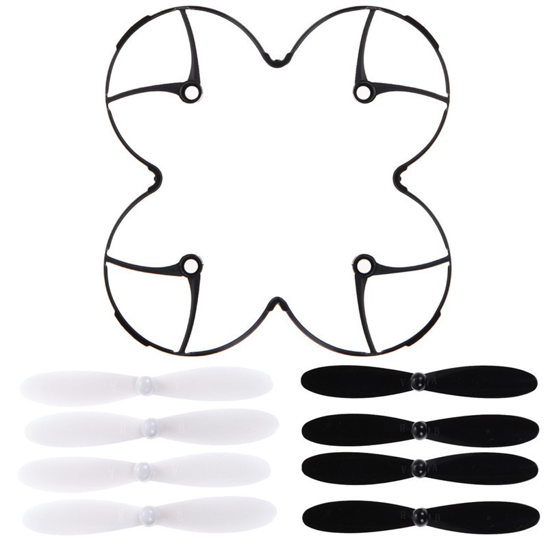 Drone Joystick Cover - Hubsan X4/X6 Propeller Guard Ring+8 Pcs