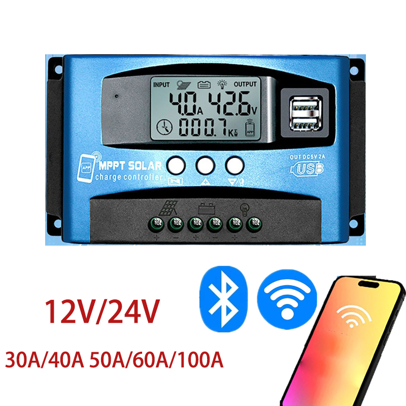 Drone Solar Charger - 12V 24V WiFi bluetooth MPPT Solar