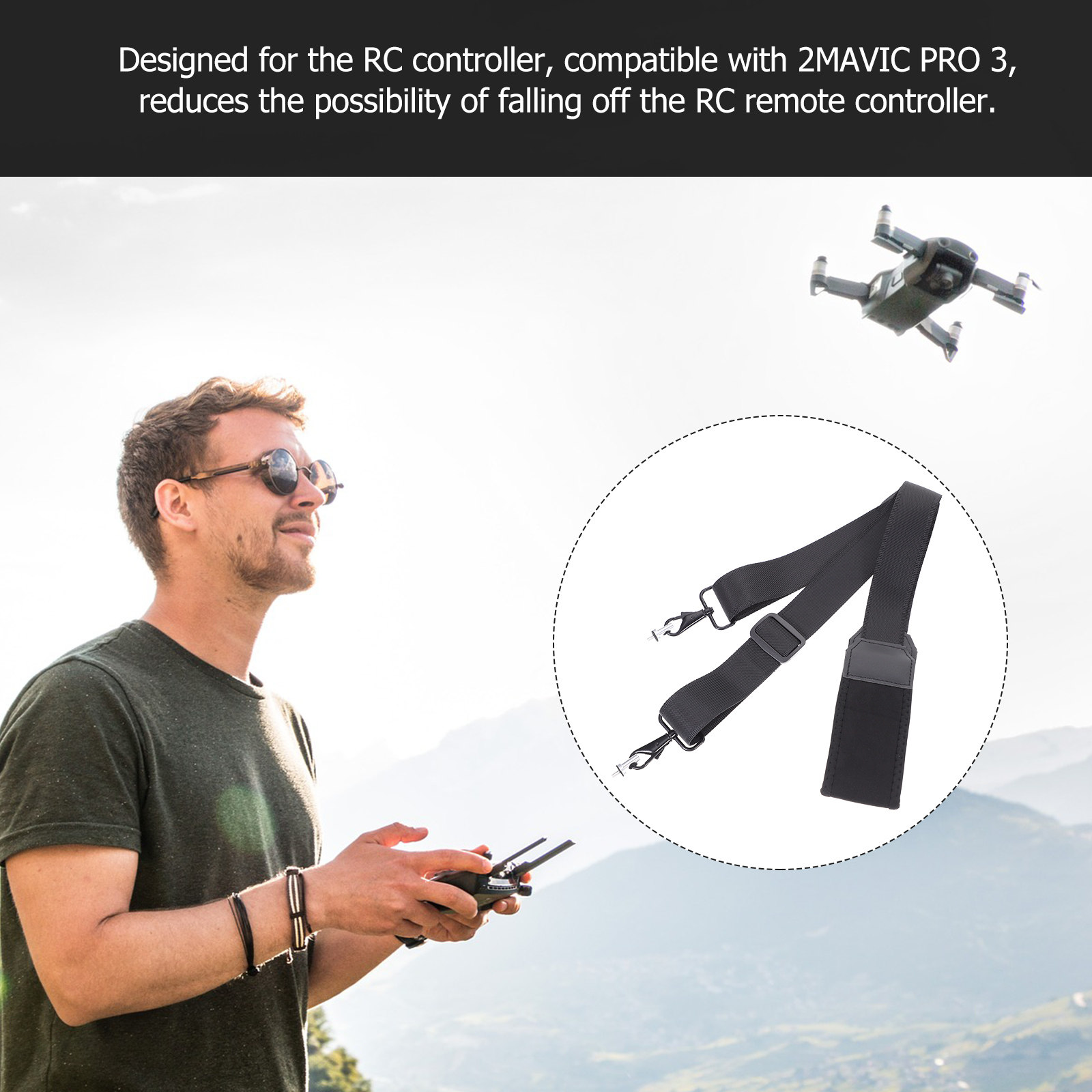 2 3 Compatible Rc Controller N - Drone Neck Strap review and price