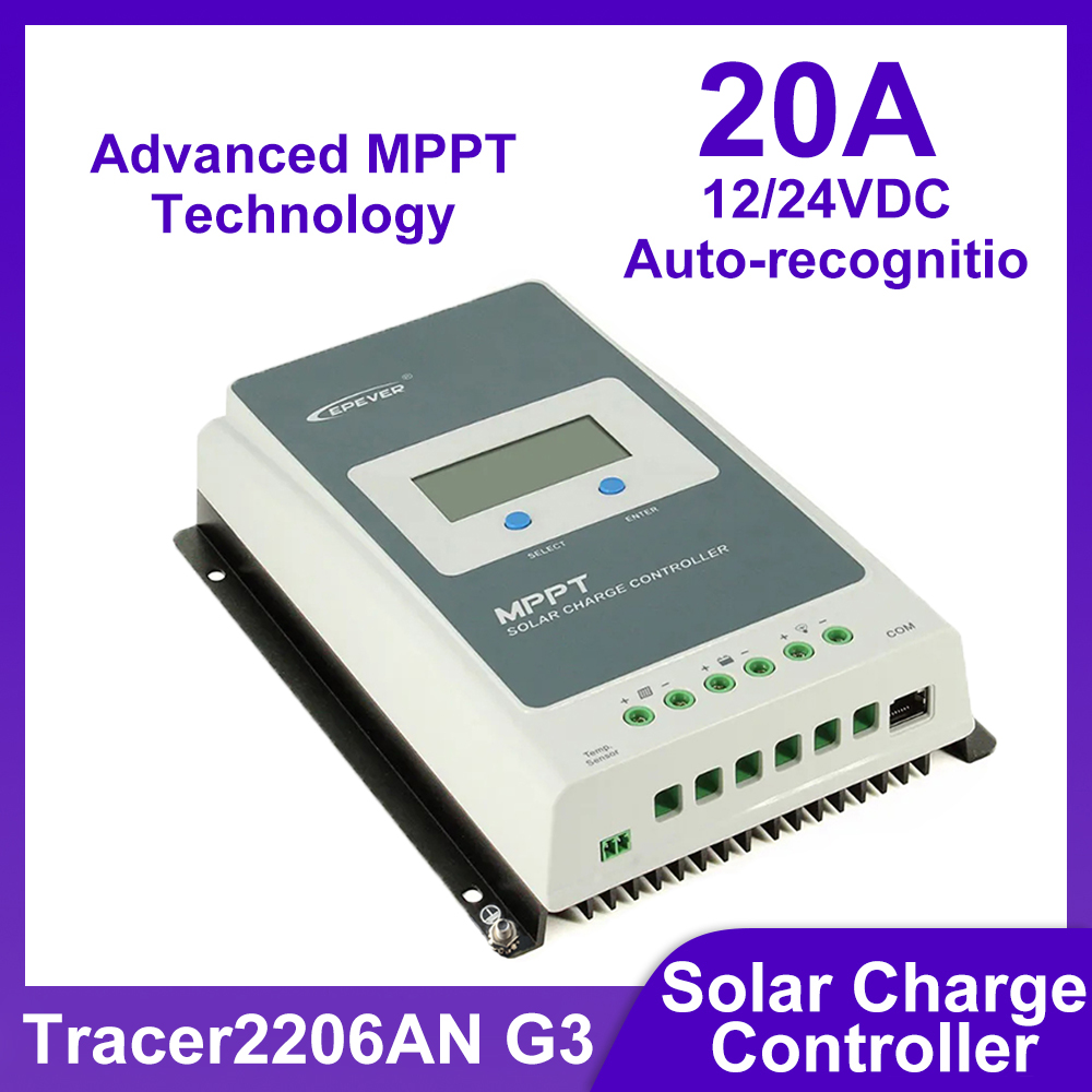 EPEVER 20A Tracer2206AN G3 Tra - Drone Solar Charger review and price