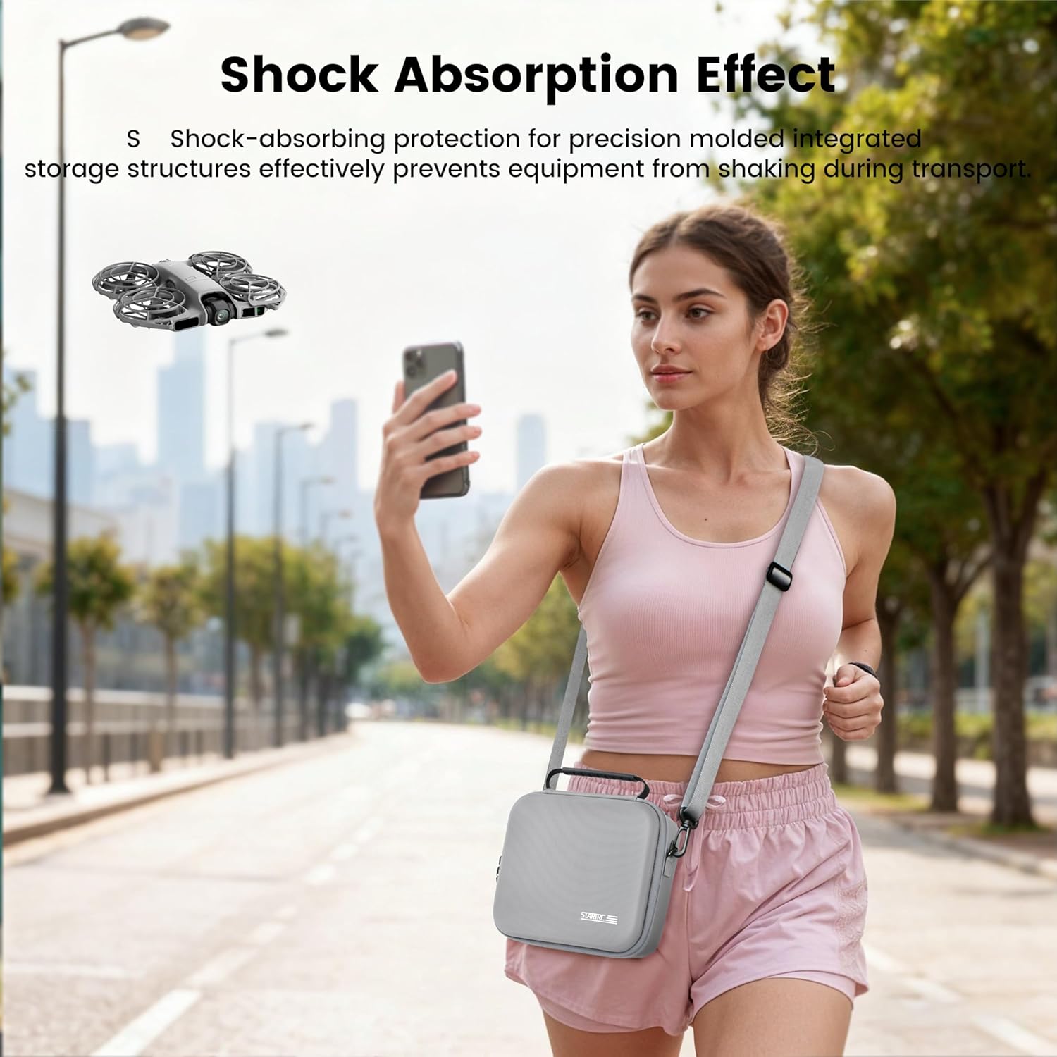 STARTRC Neo 2 Portable PU Shou - Drone Carrying Case review and price