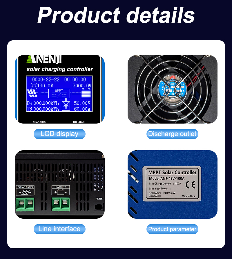 80A 100A MPPT Solar Charge Con - Drone Solar Charger review and price