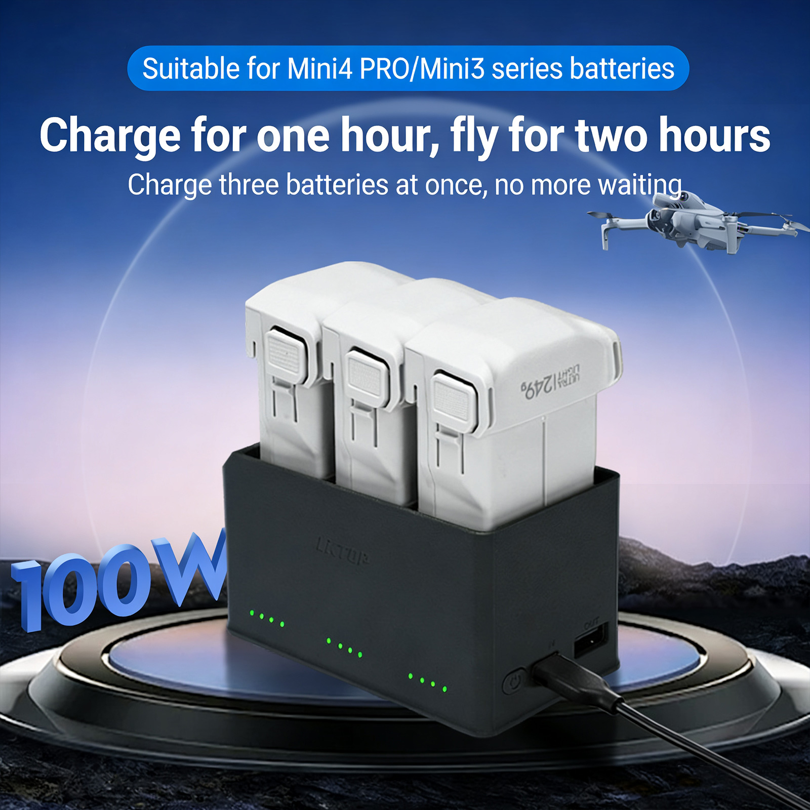 Battery Charger Manager For Mi - Drone Charging Hub review and price