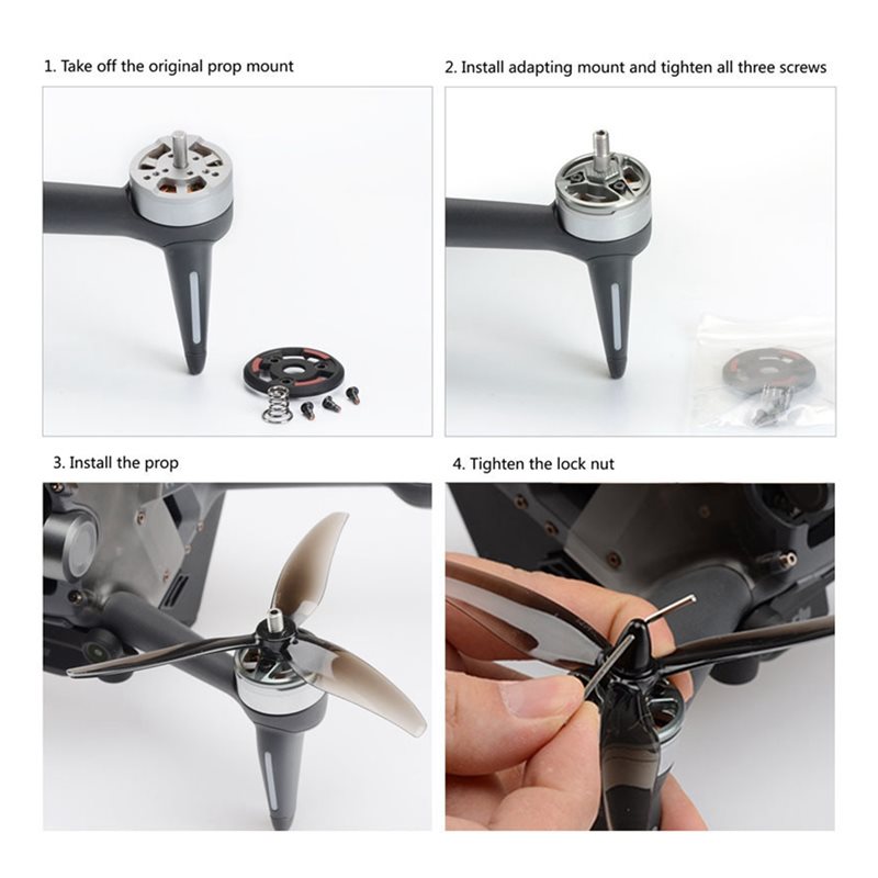 B50B-Motor Plate Adapter 4Pcs  - Drone Propeller Holder review and price