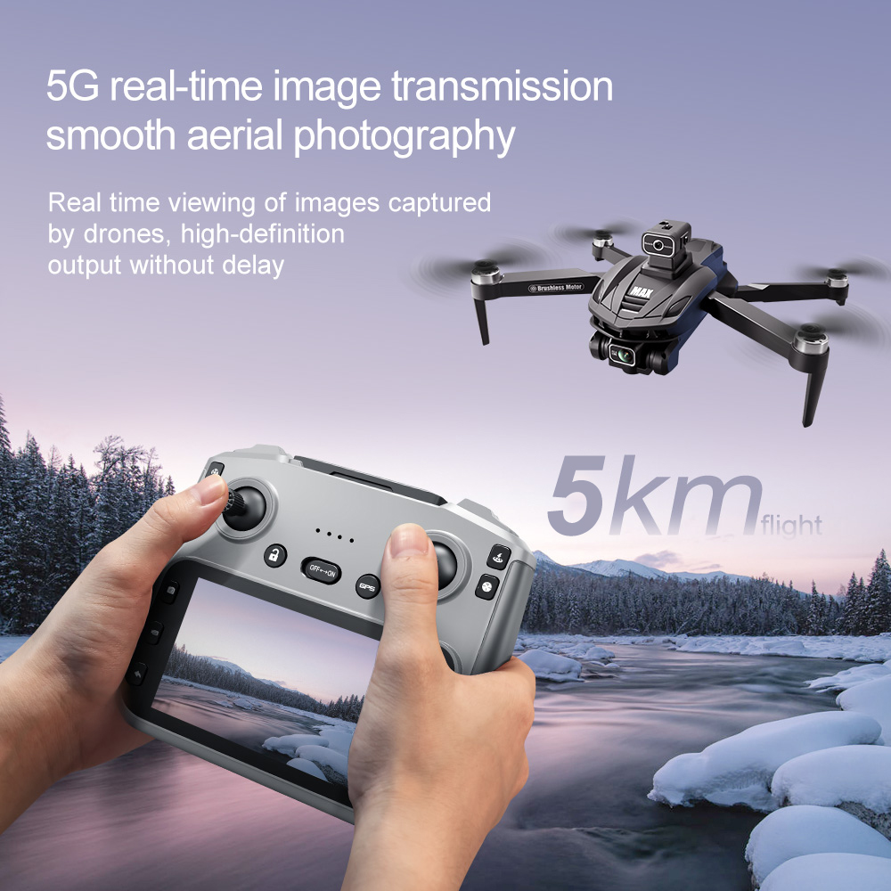 V168 PRO Max GPS Drone 8K Prof - Drone Controller Screen review and price