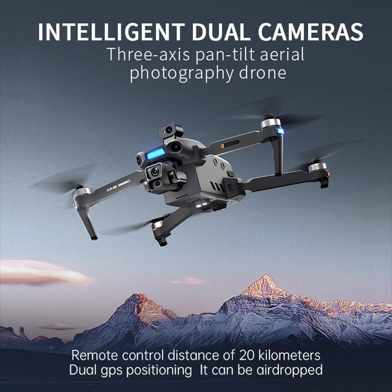 2026 New 8K Dual Camera Drone  - Drone Controller Screen review and price