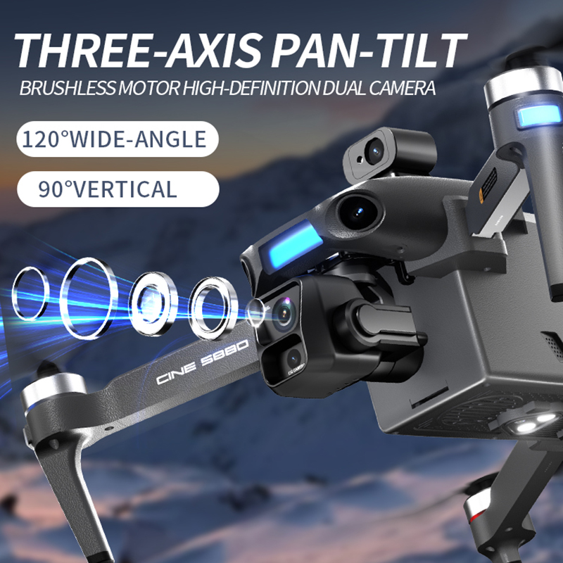 2026 New 8K Dual Camera Drone  - Drone Controller Screen review and price
