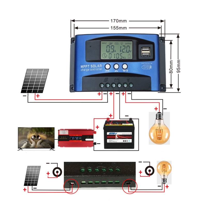 12V 24V WiFi bluetooth MPPT So - Drone Solar Charger review and price