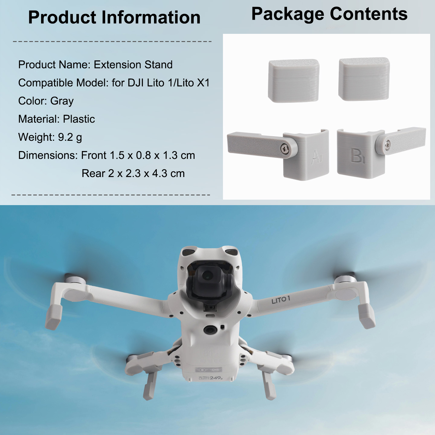 Landing Gear Extender for DJI  - Drone Landing Pad review and price