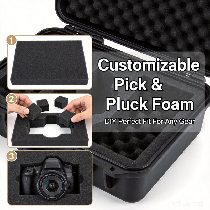 Pre Cut Sponge Photography Equ - Drone Hard Shell Case review and price