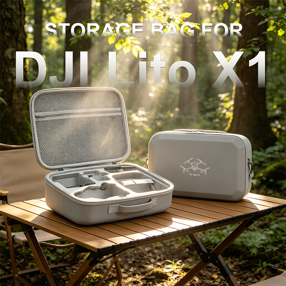 XFJI PU Leather Hard Shell Sho - Drone Hard Shell Case review and price